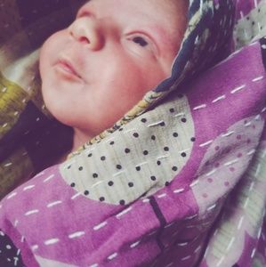 Cotton kantha swaddle blankets